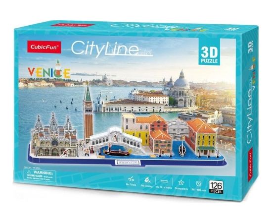 CubicFun 3D puzle Venēcija