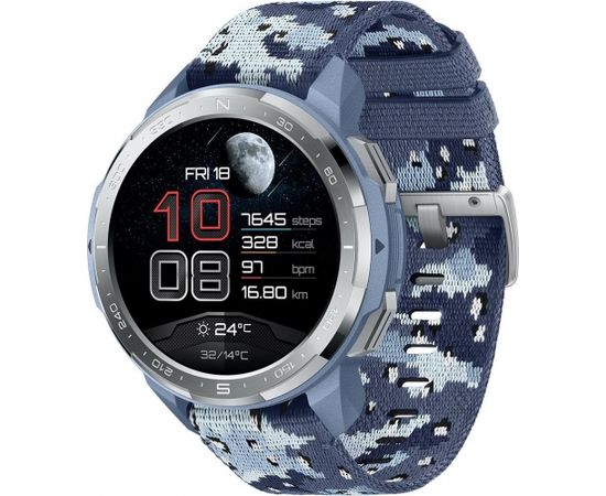Huawei Honor GS Pro Watch camo blue
