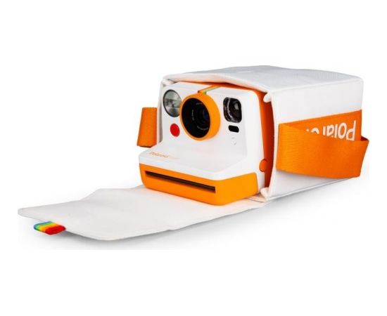 Polaroid Now bag, white/orange