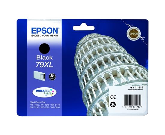 Epson 79XL C13T79014010 Inkjet cartridge, Black