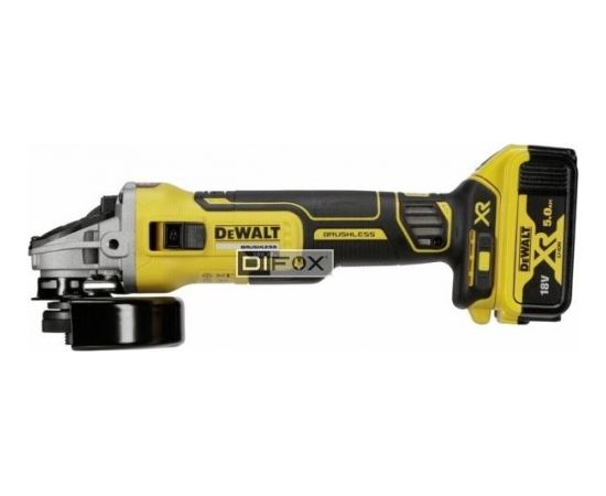 DeWalt DCG405P2 Leņķa slīpmašīna 125mm, XR 18V, 5Ah, 1000W