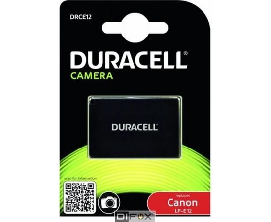 Duracell Li-Ion Akku 750 mAh for Canon LP-E12