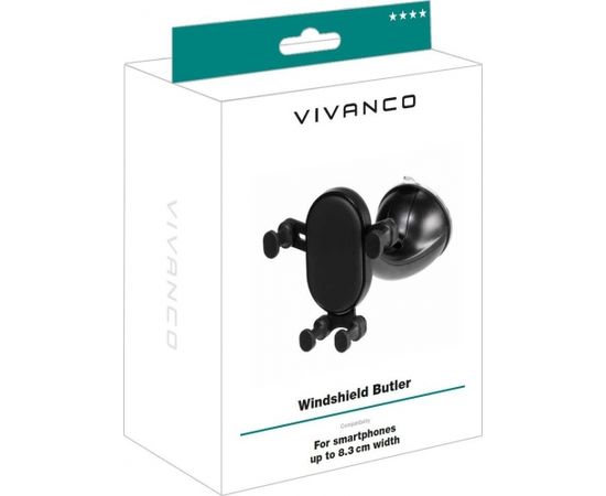 Vivanco phone car mount Windshield Butler (61636)