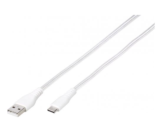 Vivanco cable USB-C - USB-A 1,5m, white (61696)