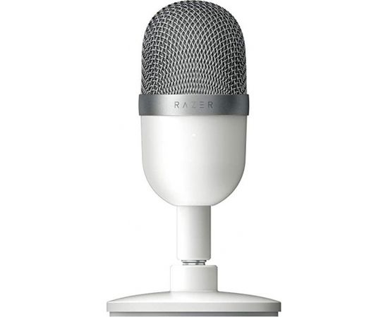 Razer Seiren X Condenser Streaming Microphone, Mercury White, Wired