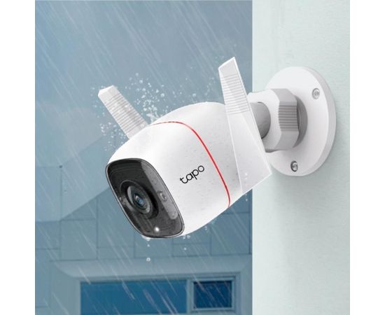 TP-LINK Outdoor Security Wi-Fi Camera C310 Bullet, 3 MP, 3.89 mm, IP66, H.264,  MicroSD