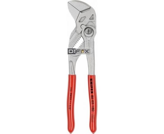 KNIPEX Pliers Wrench plastic coated  180 mm