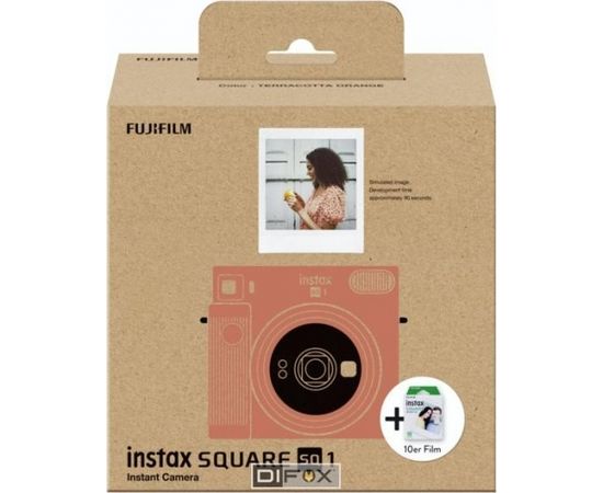 Fujifilm instax SQUARE SQ 1 Set terracotta orange