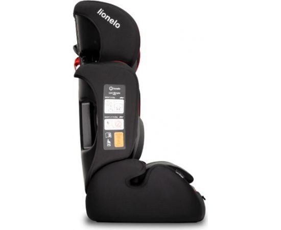 LEVI SIMPLE sporty black Lionelo (9-36 kg) Autokrēsli un palikņi