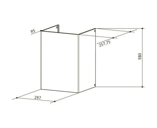 Faber 112.0157.252 dekoratīvais dūmvada nosegs augšējais H990 INOX