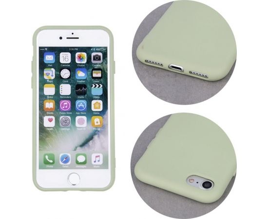 Mocco Silicone Back Case Aizmugurējais Silikona Apvalks Priekš Apple iPhone 12 Pro Max Zaļš