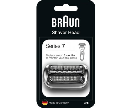 BRAUN 73S Series 7 sietiņš + griezējbloks skuvekļiem, sudraba