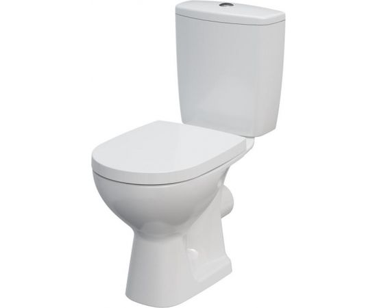 Cersanit Унитаз  ARTECO 616 3/5l CLEAN ON с крышкой  duroplast SC EO, ūdens padeve apakšas