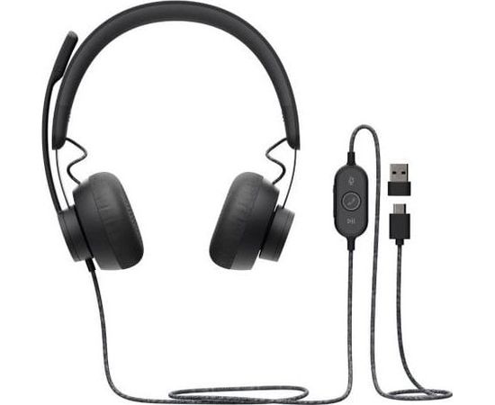 Logitech Zone Teams headphones with mic