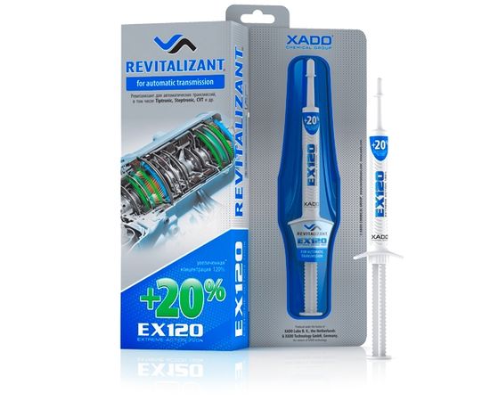 XADO Revitalizant EX 120(aut.ātrumkārbas detaļu atjaunotājs)