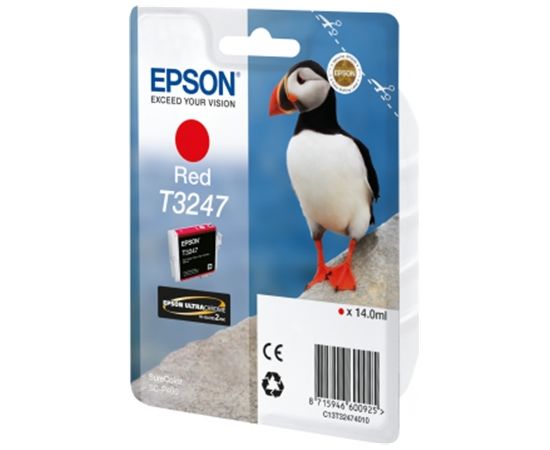 Epson T3247 Ink Cartridge, Red