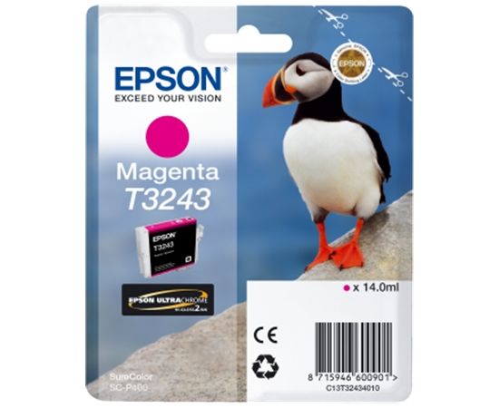 Epson T3243 Ink Cartridge, Magenta