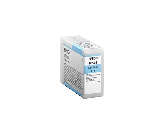 Epson T8505 Ink Cartridge, Light Cyan