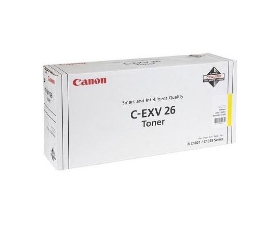 TONER YELLOW 6K C-EXV26Y/1657B006 CANON