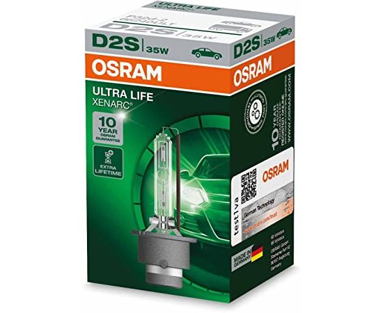 Osram D2S 35W 85V Ultra Life Xenon Extra Lifetime