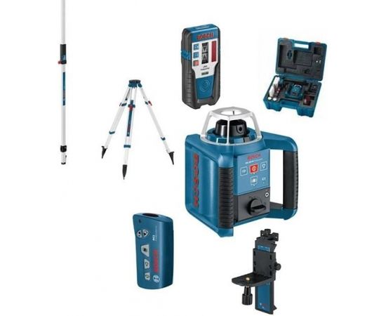 Bosch rotācijas konstrukcijas lāzers GRL 300 HV komplekts + BT 170 HD + GR 240 (061599405U)