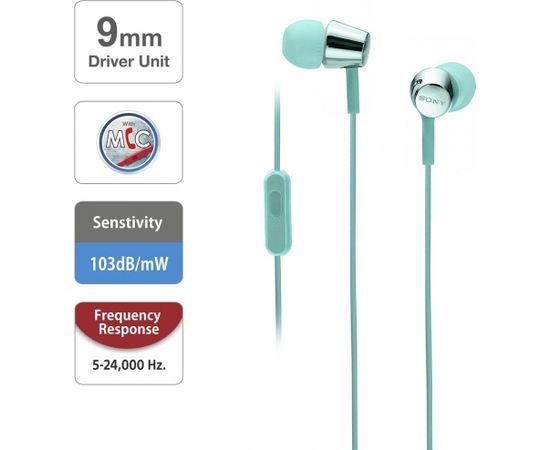 Sony MDR-EX155APLI In-Ear Headphones
