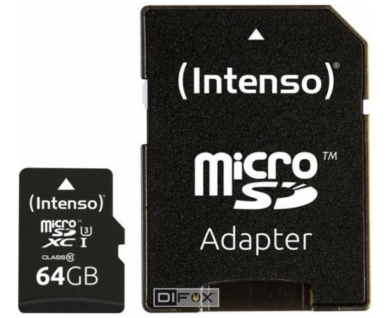 Intenso microSDXC   64GB Class 10 UHS-I Professional