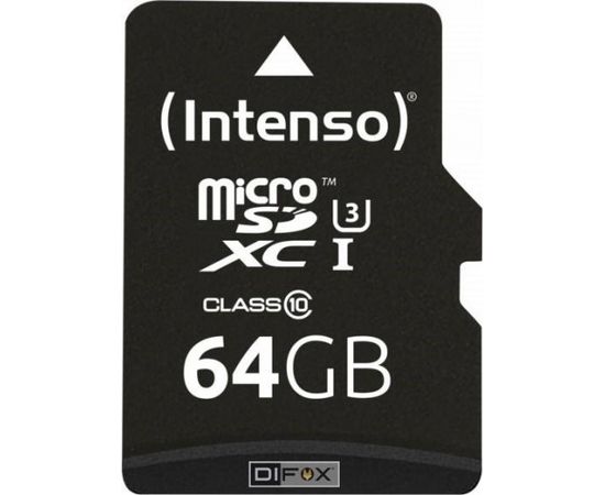 Intenso microSDXC   64GB Class 10 UHS-I Professional