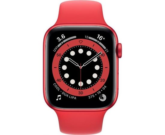 Apple Watch 6 GPS + Cellular 44mm Sport Band (PRODUCT)RED (M09C3EL/A)