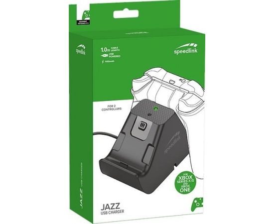 Speedlink зарядное устройство для игрового пульта Jazz Xbox Series X/S (SL-260002-BK)