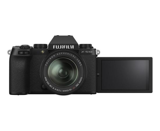 Fujifilm X-S10 + 18-55mm Kit, черный
