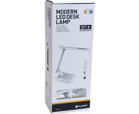 Platinet настольная лампа  PDL70 12W Modern (43830)