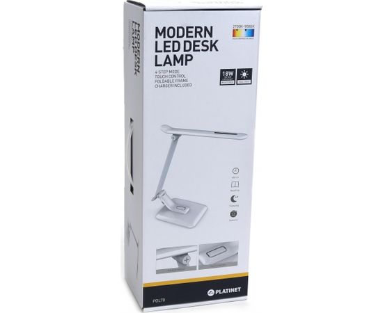 Platinet galda lampa PDL70 12W Modern (43830)