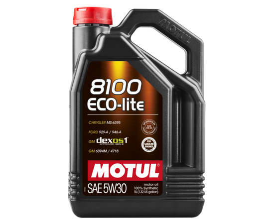 Motul 8100 Eco-lite 5W30 SN 5L DEXOS