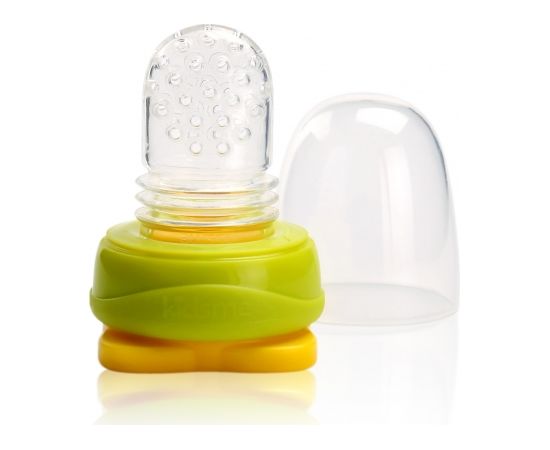 Kidsme Food Pouch adapteris mazuļa ēdināšanai no biezenīšu stāvpakām, Lime - 160489 LI