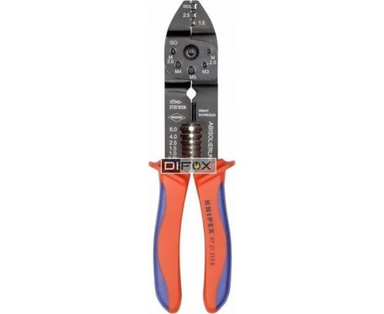 KNIPEX Crimping Pliers burnished 215 mm