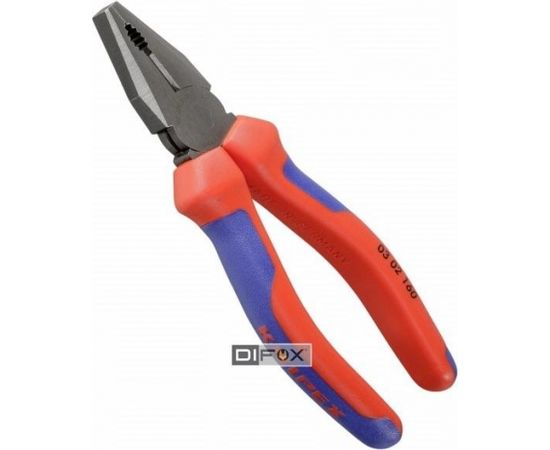 KNIPEX Combination Pliers atramentized polished 160 mm