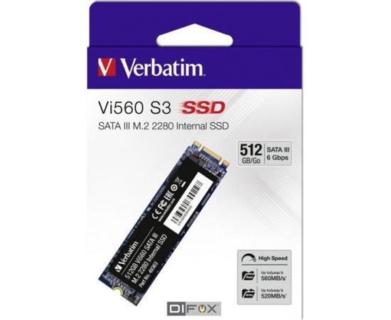 Verbatim Vi560 S3 M.2 SSD  512GB