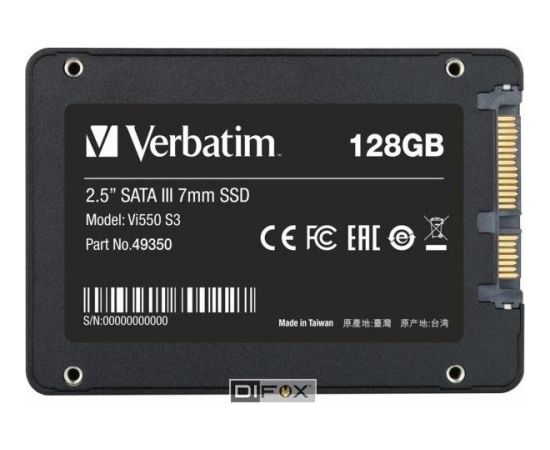 Verbatim Vi550 2,5  SSD    128GB SATA III