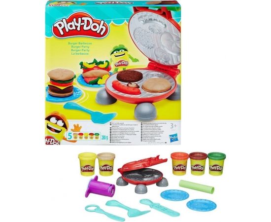 Play-doh plastilīns Burger grils