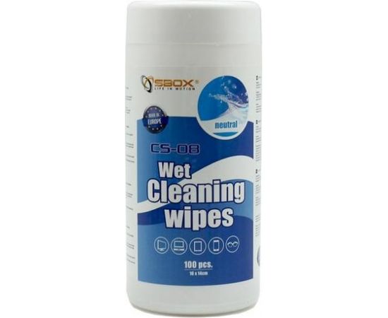 Sbox Wet Cleaning Wipes 100pcs. CS-08