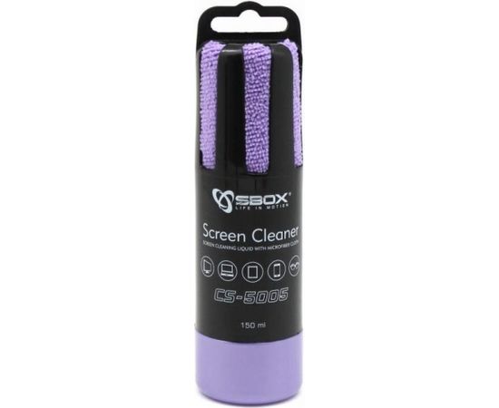 Sbox Screen Cleaner 150ml CS-5005 purple