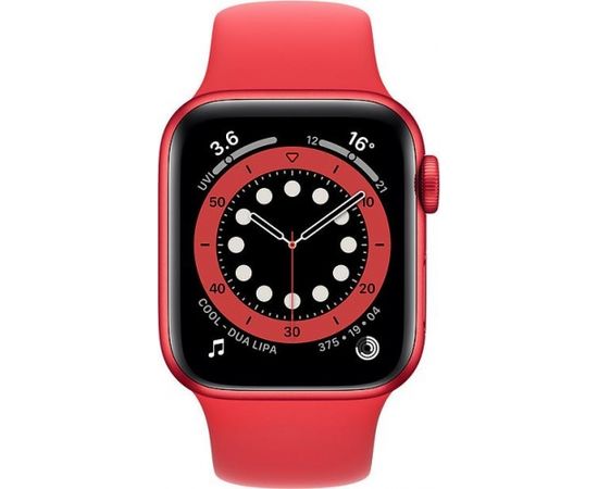 Apple Watch 6 GPS + Cellular 40mm Sport Band (PRODUCT)RED (M06R3EL/A)