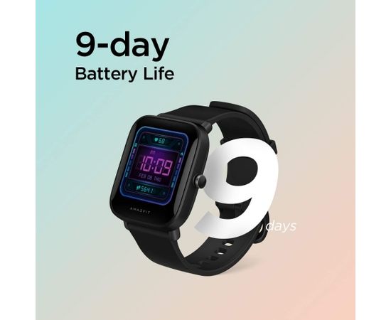 Xiaomi Amazfit Bip U Onyx Black Viedpulkstenis