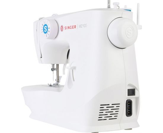 Singer Sewing Machine M2105 Number of stitches 8, Number of buttonholes 1, White