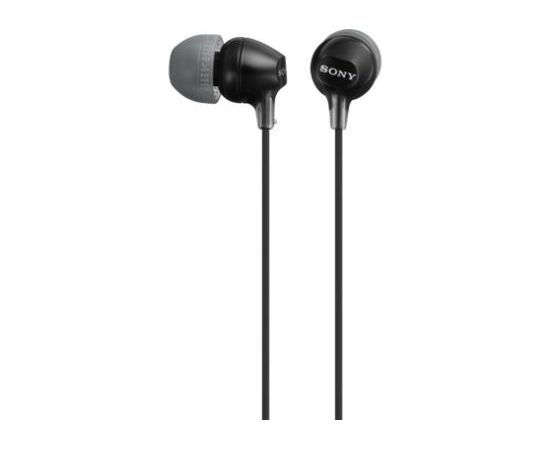 Sony EX series MDR-EX15AP In-ear, Black