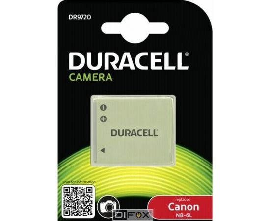 Duracell Li-Ion Battery 1000mAh for Canon NB-6L