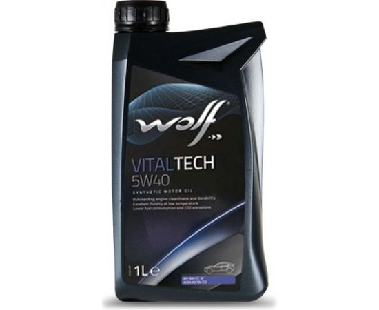 Wolf VITALTECH 5W40 1L API SN/CF, ACEA A3/B4-12