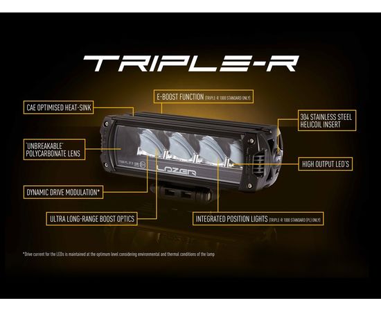 LAZER LED LUKTURIS TRIPLE-R 750