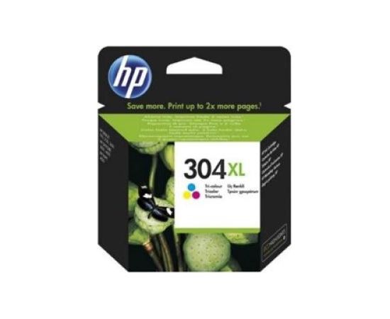 HP 304XL Tri-color Original Ink Cartridge (300 pages) / N9K07AE
